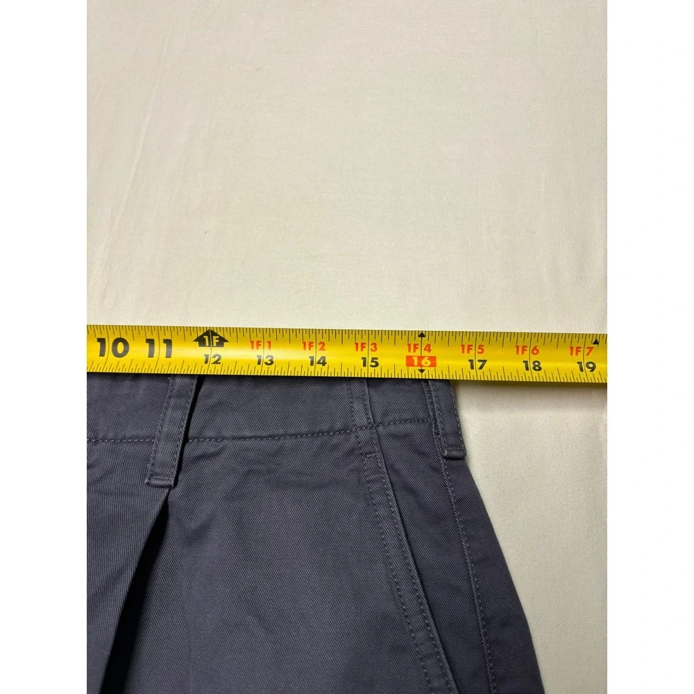 NWT Banana Republic Mens Wide Leg Chino Pants Gray 100% Cotton 32x30 $120